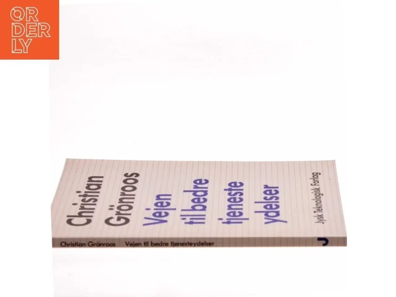 Billede 2 - Vejen til bedre tjeneste ydelser af Christian Grnroos (Bog)