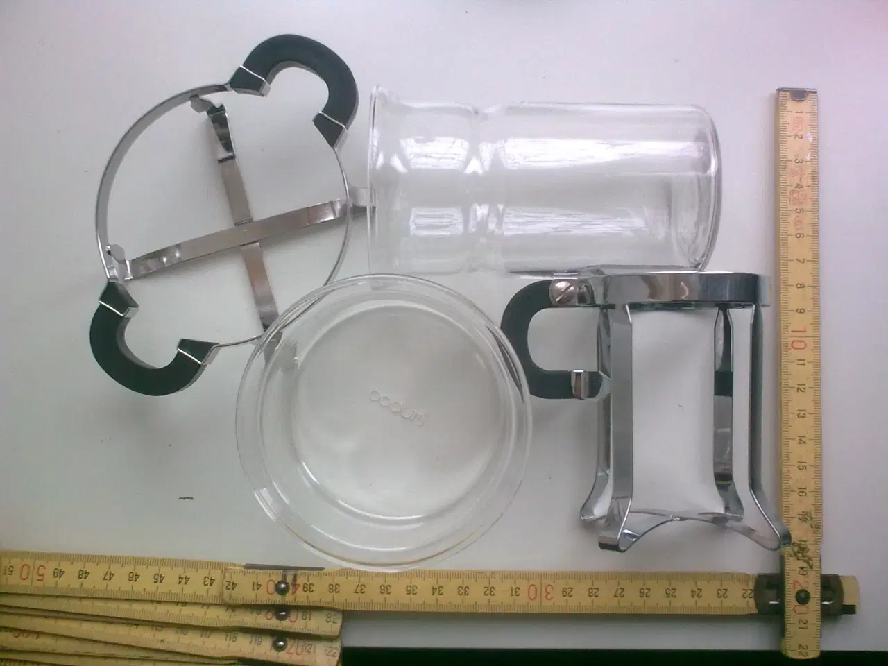 Billede 3 - Bodum nisse GLØGG Chambord høje krom & glas