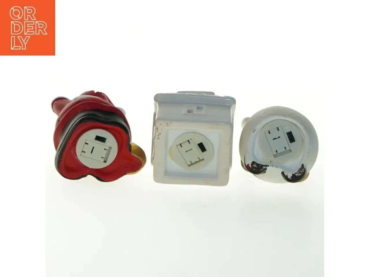Billede 3 - Tre led lys dekorationer med blink og farveskift   (str. 12x8 cm)