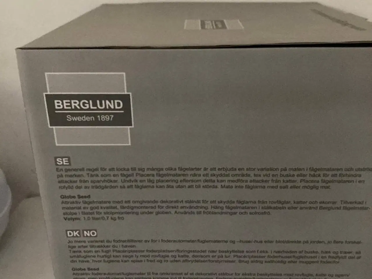 Billede 4 - Foderautomat til havens småfugle - til korn