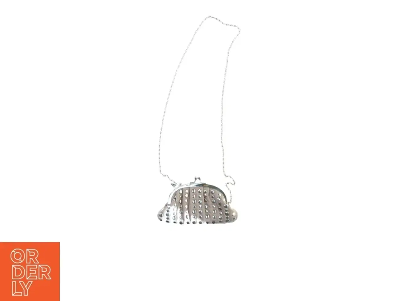 Billede 1 - Sølv nitter Taske med smykke kæde fra Sonize (str. 21 x 11 cm)