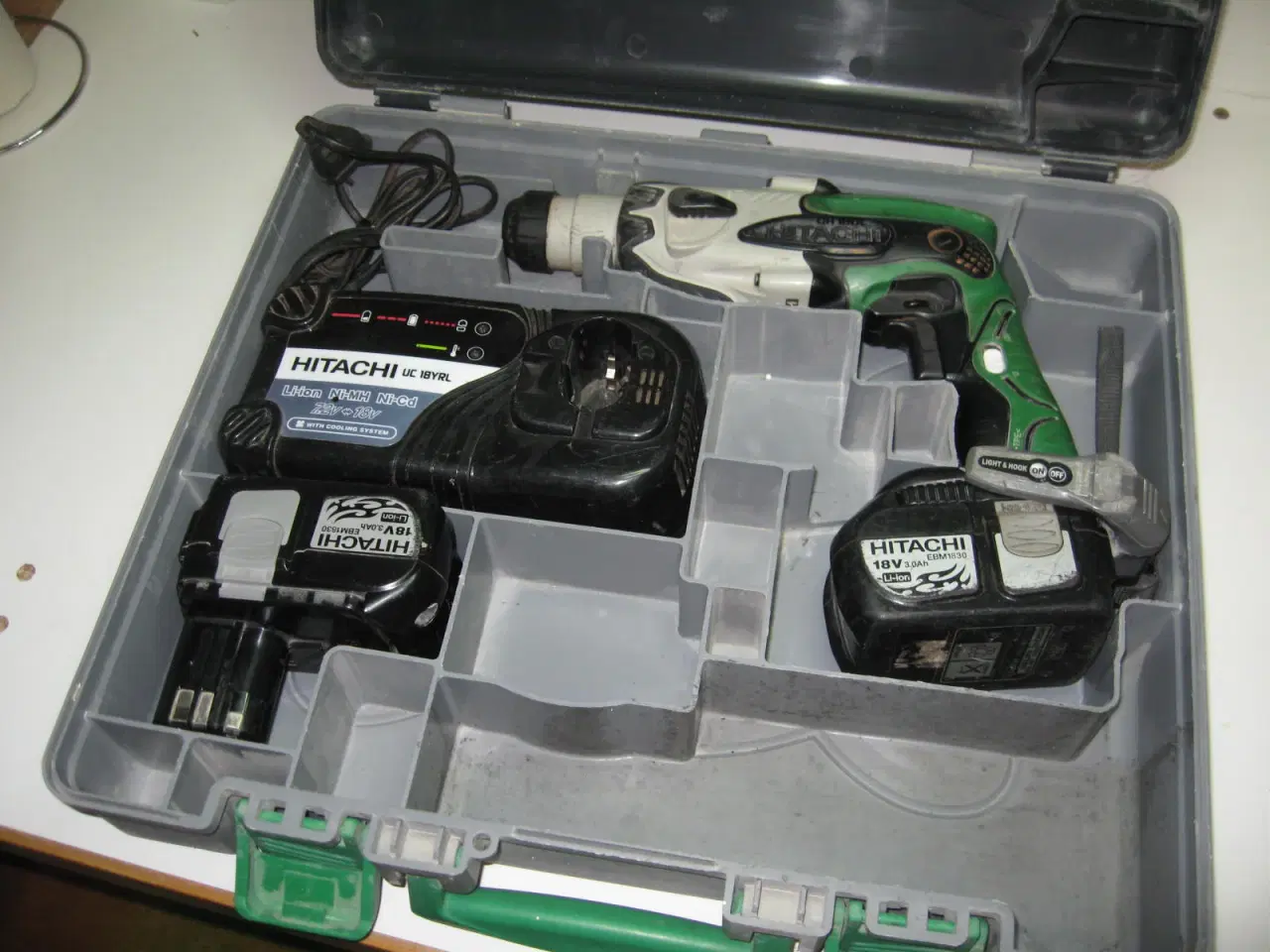 Billede 3 - Hitachi SDS borehammer DH18DL til 18V Bat.