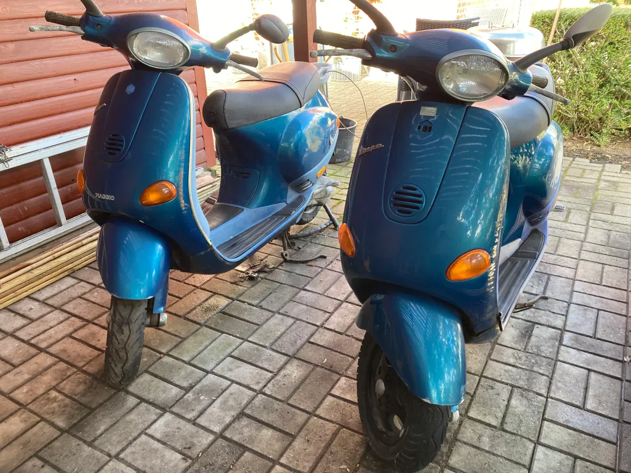 Billede 1 - 2 x Vespa ET2 renoveringsprojekt