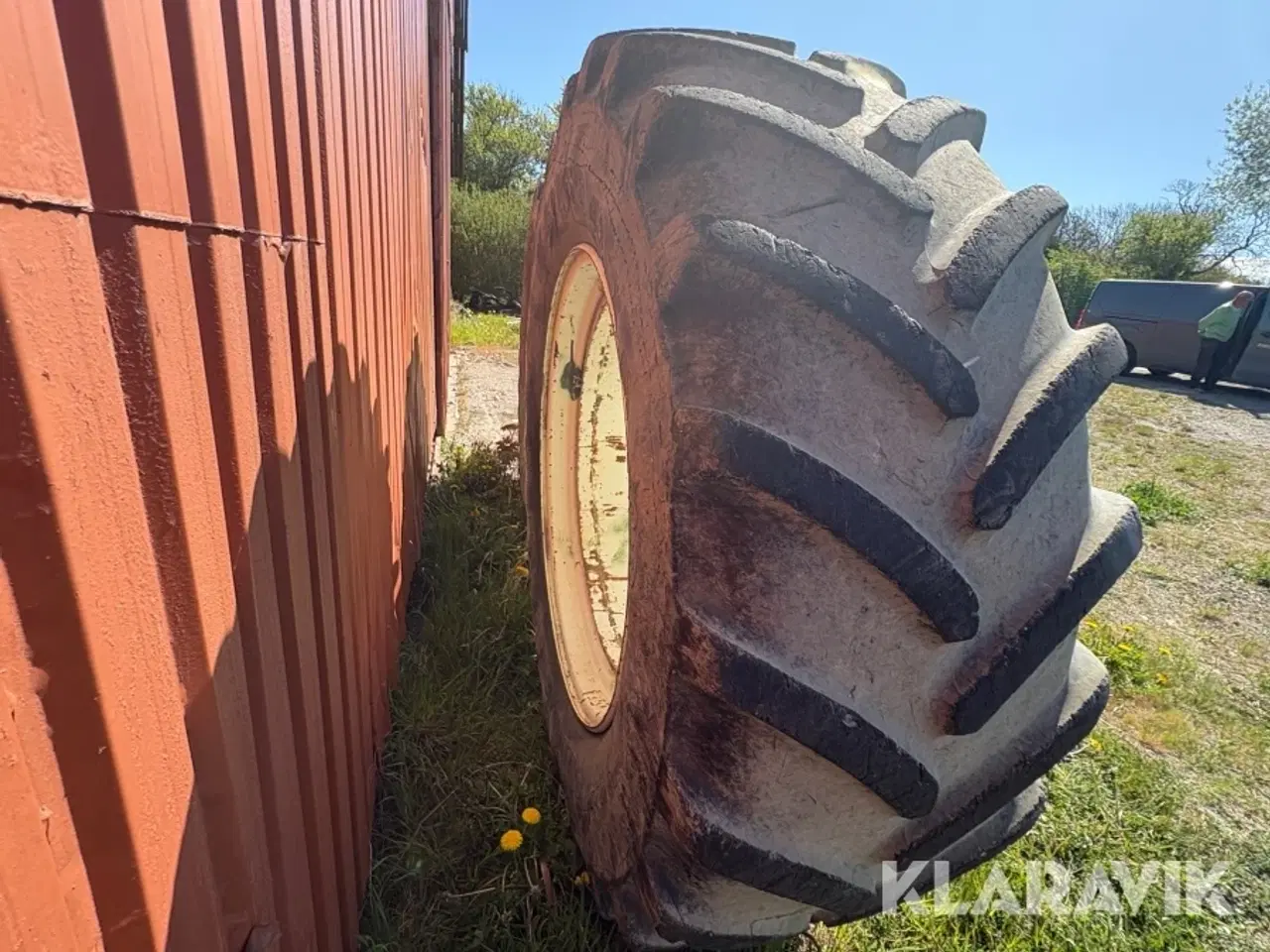 Billede 12 - Traktordæk Michelin Xm108