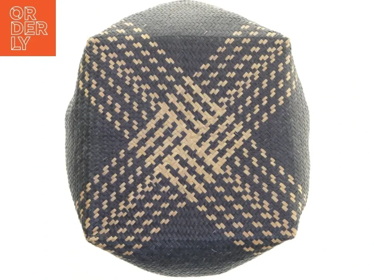 Billede 3 - Flettet kurv (str. Ø 44 cm Længde 24 cm)