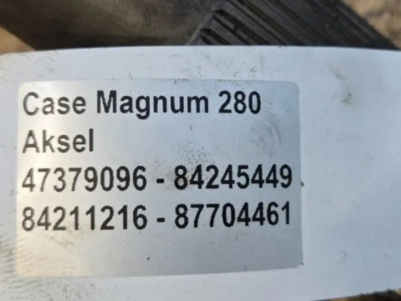 Billede 4 - Case Magnum 280 Aksel 47379096 