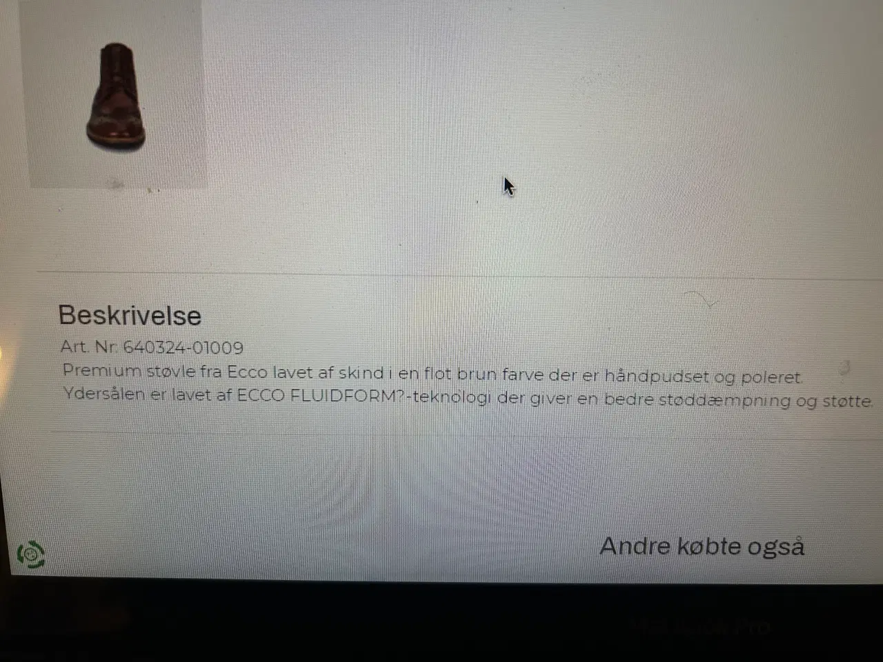 Billede 10 - Brugt en gang Ecco Vitrus str.43