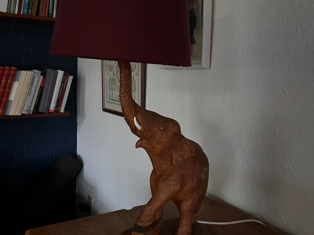 Billede 1 - Lampe i teak