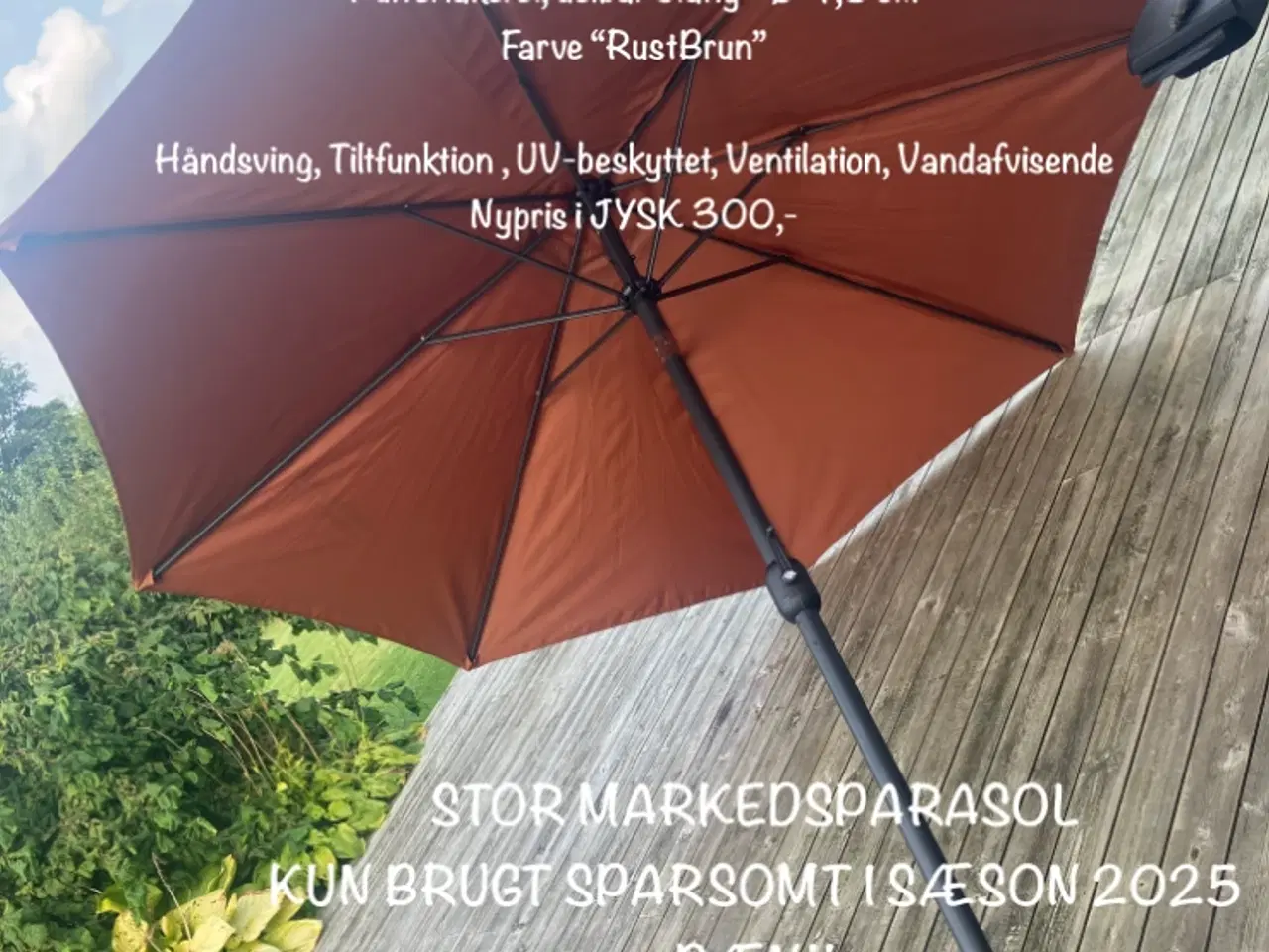 Billede 1 - Markedsparasol 