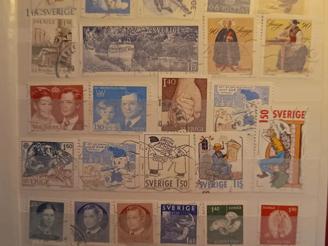 Billede 11 - Sverige frimærker