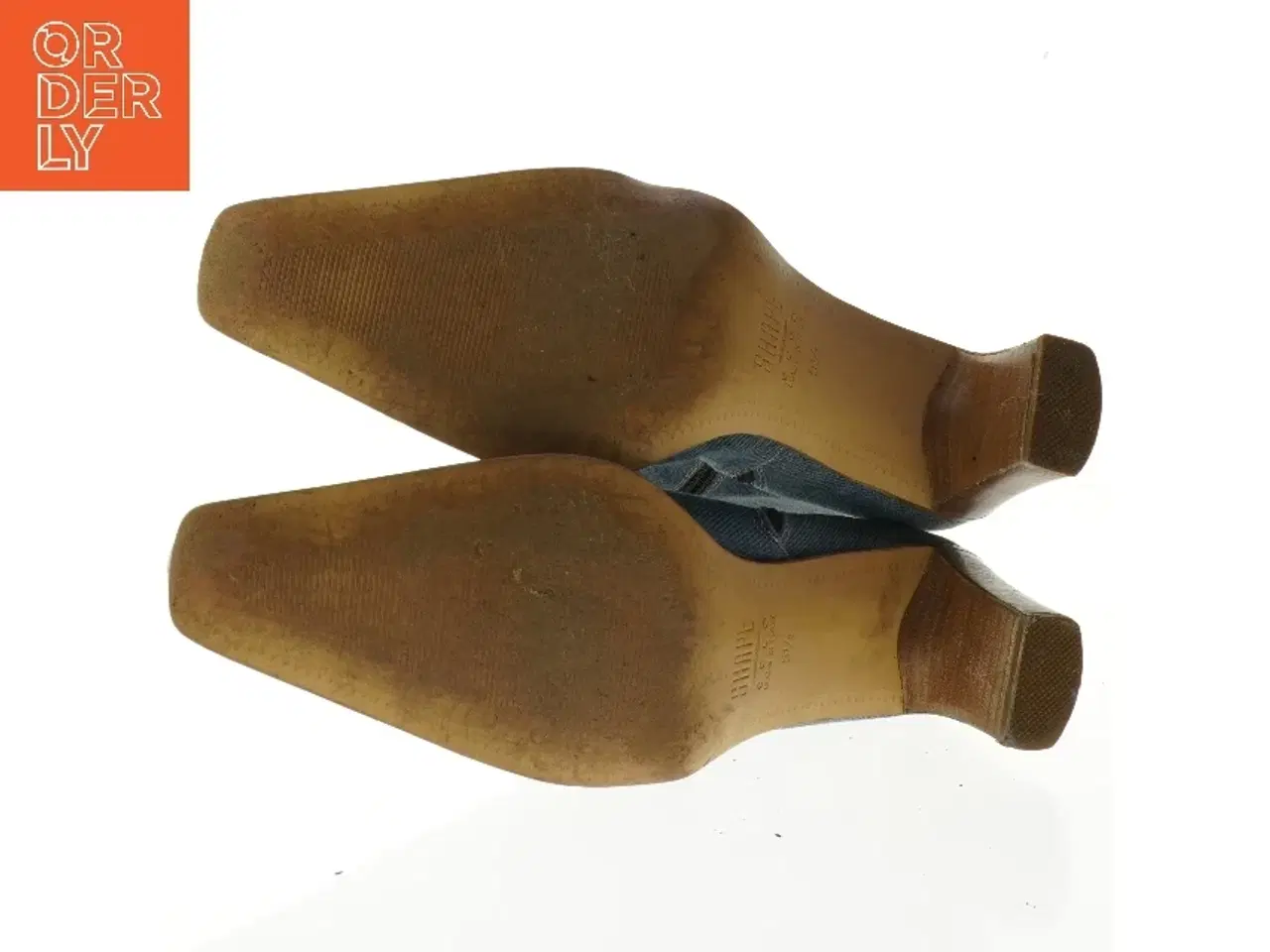 Billede 4 - Jeansstøvler med hæl fra Ecco (str. 5,5)