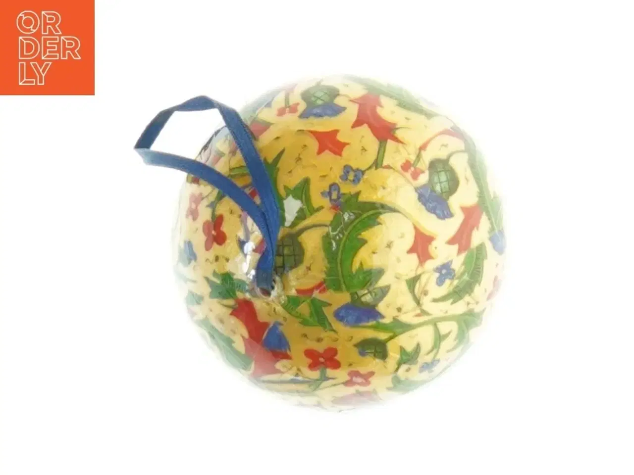 Billede 2 - Dekoreret jule kugle (str. Diameter 7)