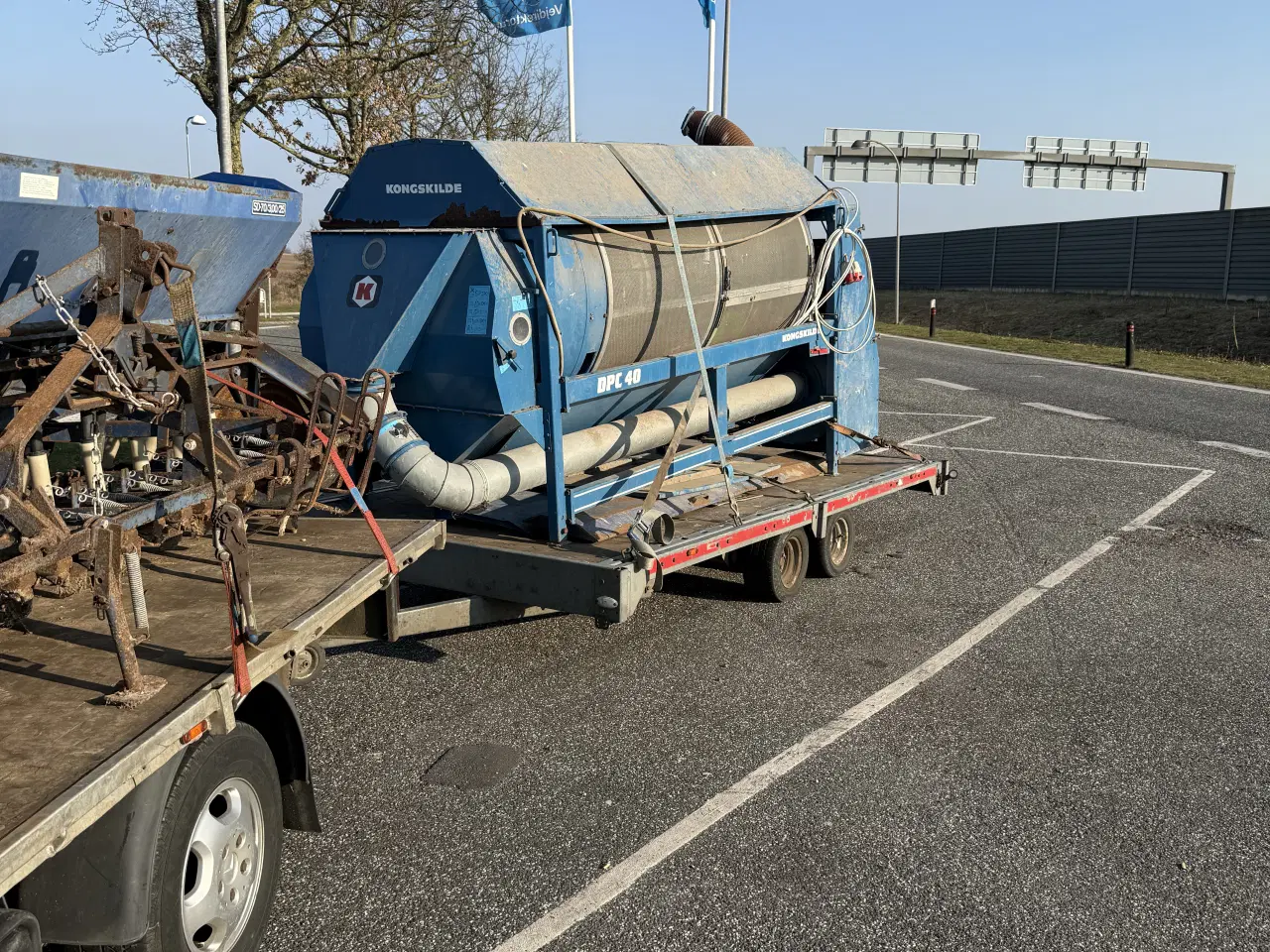 Billede 4 - Kongskilde silo , blæser og bl.a. til kornprodukti