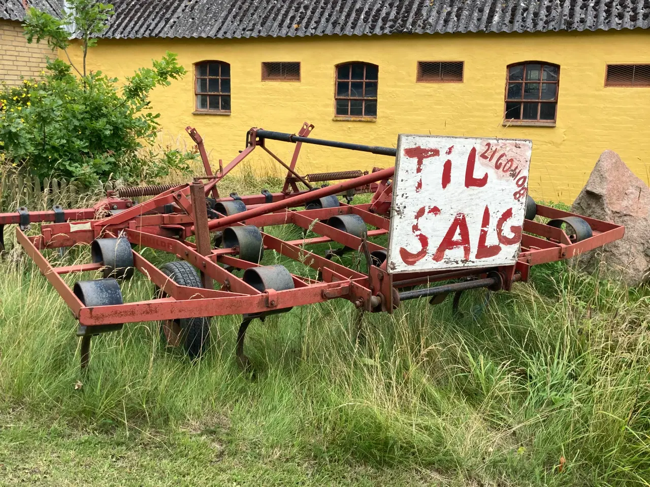 Billede 1 - Stubharve 14 tænder med furejævner.