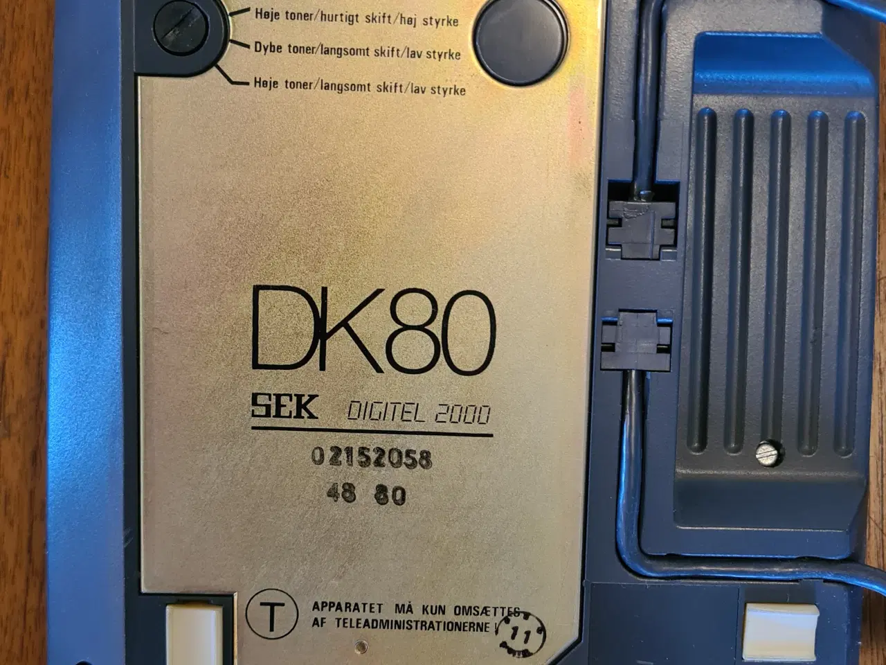 Billede 3 - DK80 SEK Digitel 2000 Telefon