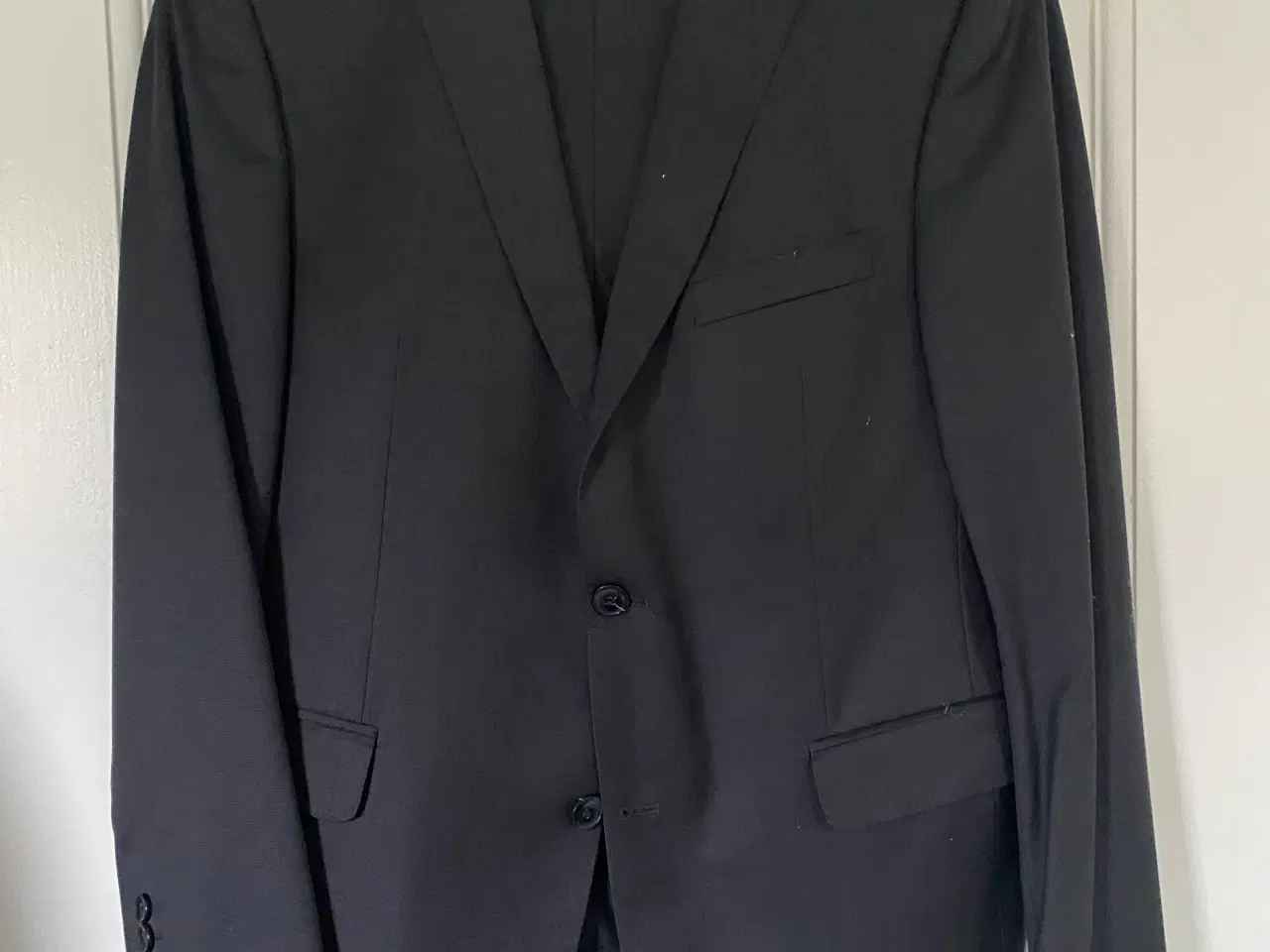 Billede 1 - Sort herre jakkesæt 