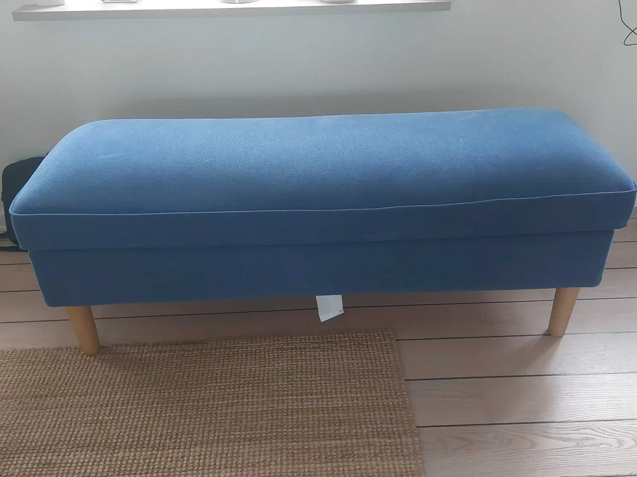 Billede 1 - Bænk med opbevaringsplads