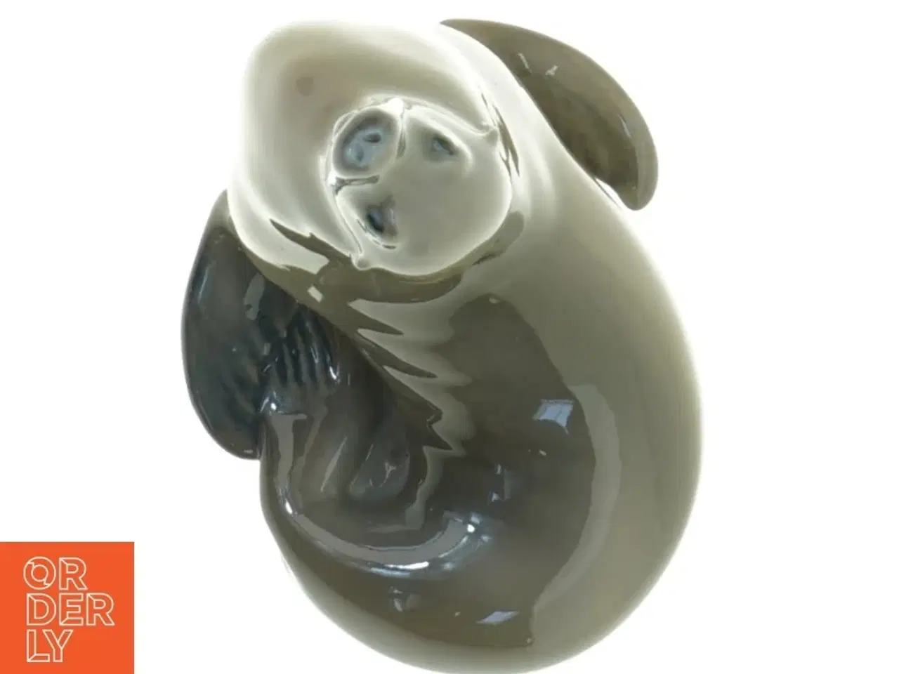 Billede 5 - Porcelæns søløve figur 1441 fra Royal Copenhagen (str. 12 x 10 cm)
