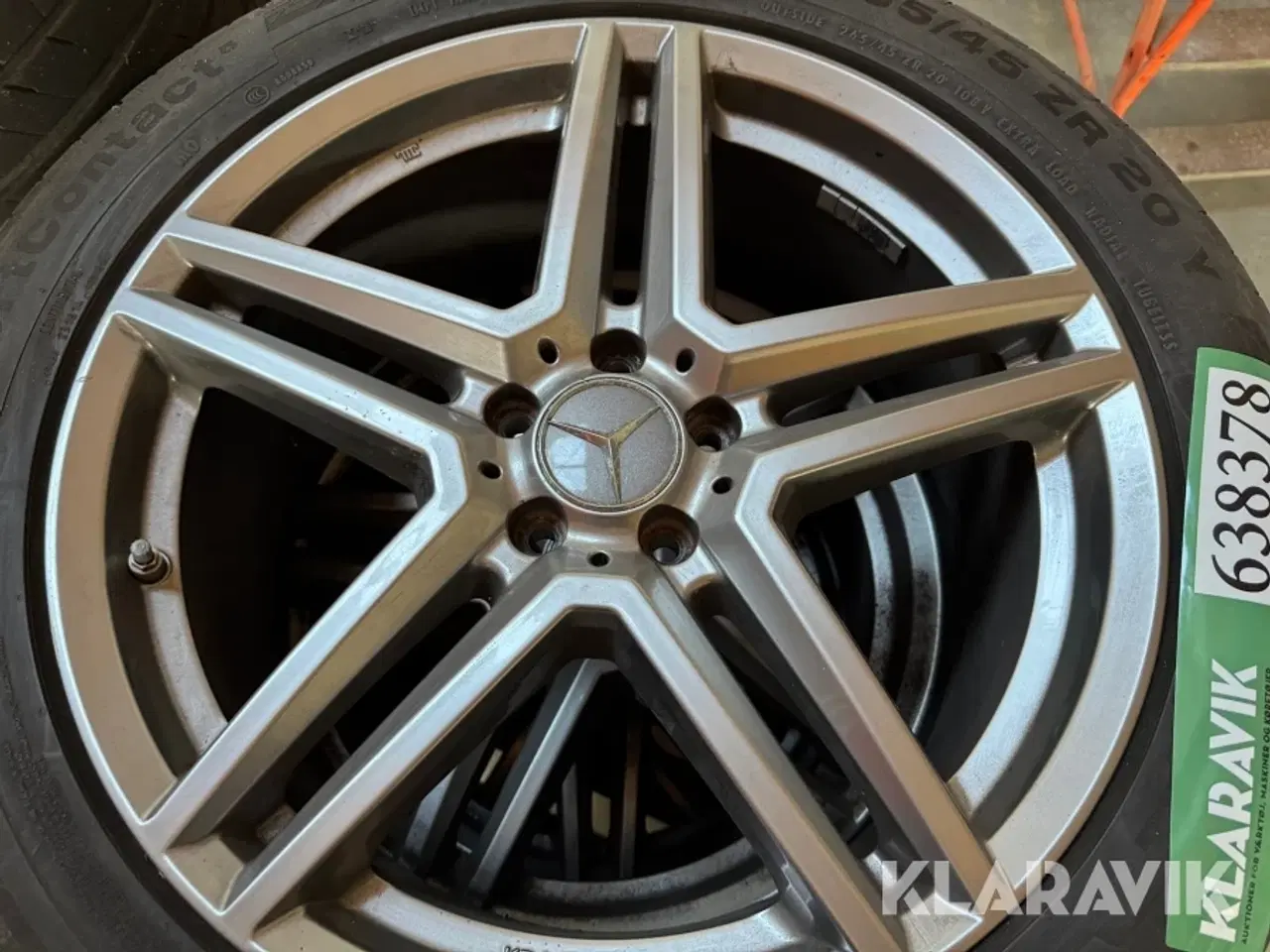 Billede 6 - Alufælge på dæk Continental ContiSport Conpact