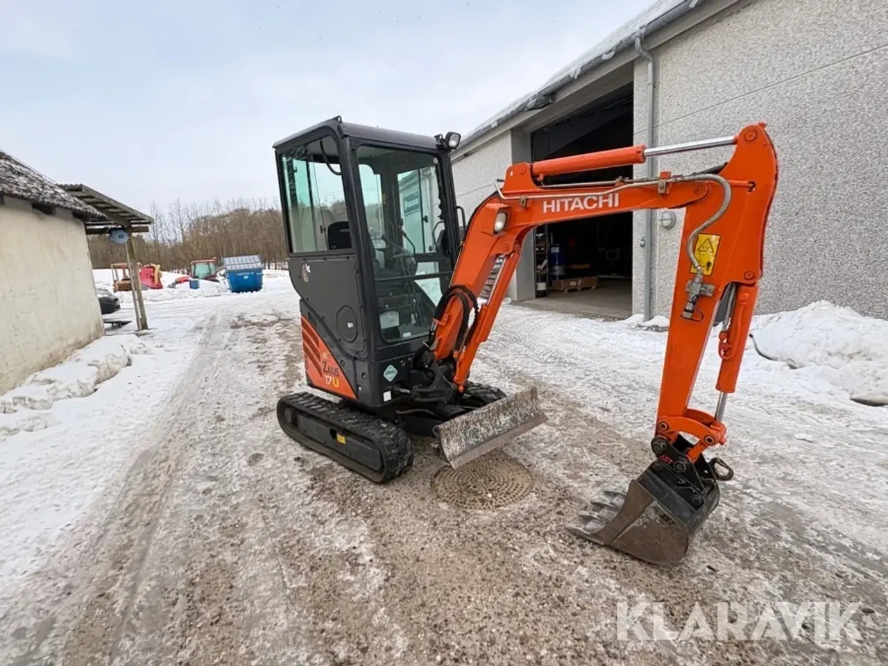 Billede 2 - Minigraver Hitachi ZX17U-2 CLR