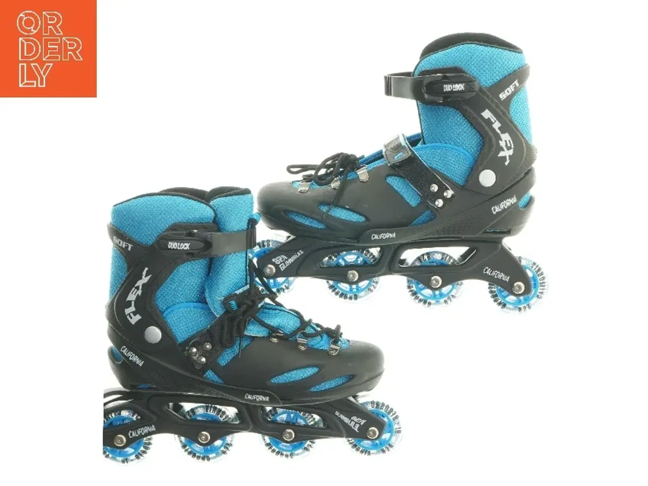 Billede 3 - Rulleskøjter med justerbar størrelse fra Flex (str. 36-39 cm)