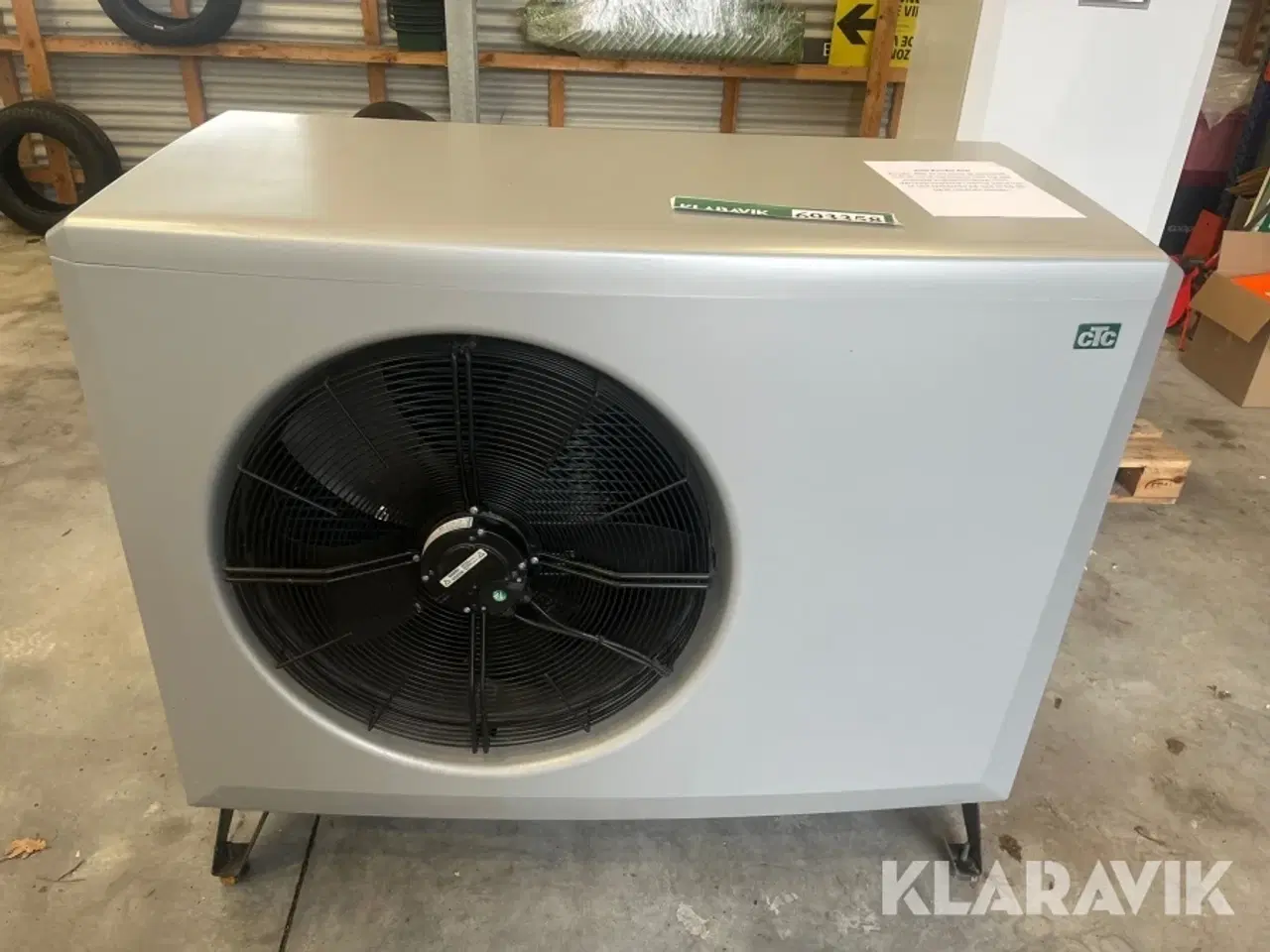 Billede 2 - Luft til vand varmepumpe CTC EcoAir 410 inde og ude del.