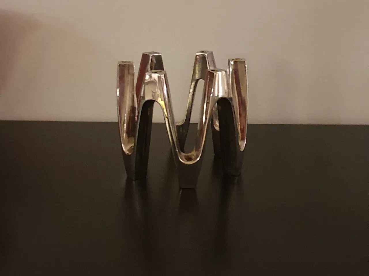 Billede 4 - Retro lysestage . Quistgaard