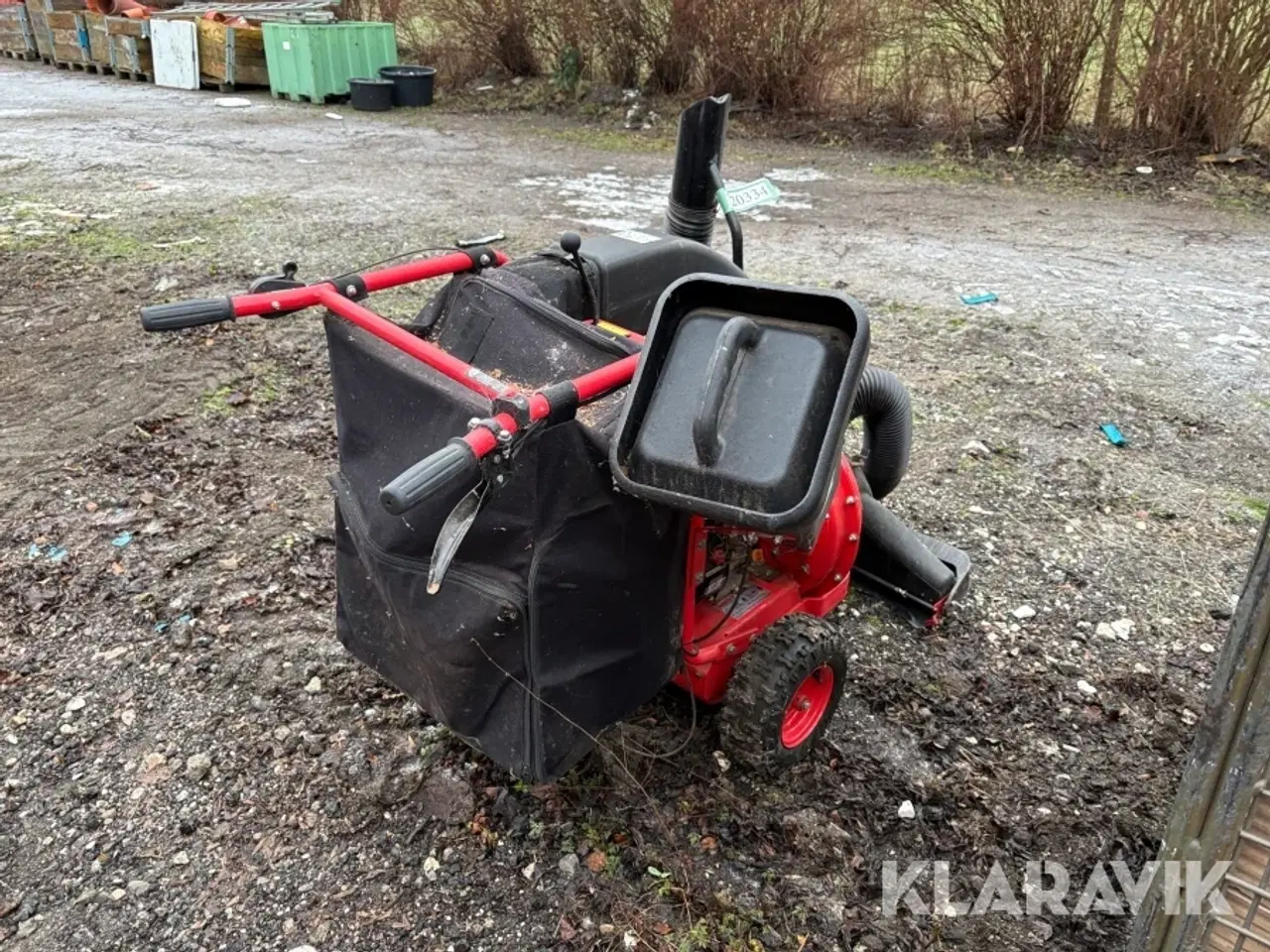 Billede 12 - Benzindrevet løvsuger / løvopsamler HECHT 8574