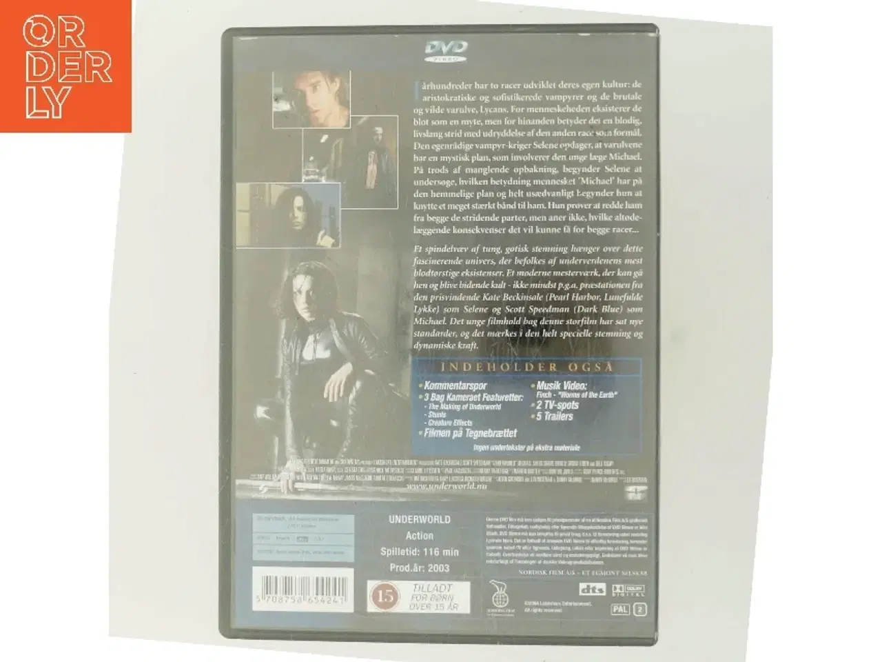 Billede 3 - Underworld med Kate Beckinsale (DVD)