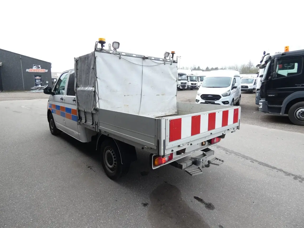 Billede 8 - VW Transporter 2,0 TDI BMT m/alulad u/bagsæde DSG 150HK DobKab 7g Aut.