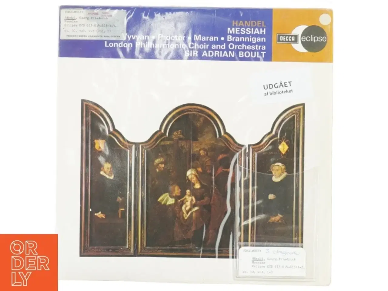 Billede 1 - Händel Messiah Vinylplade fra DECCA
