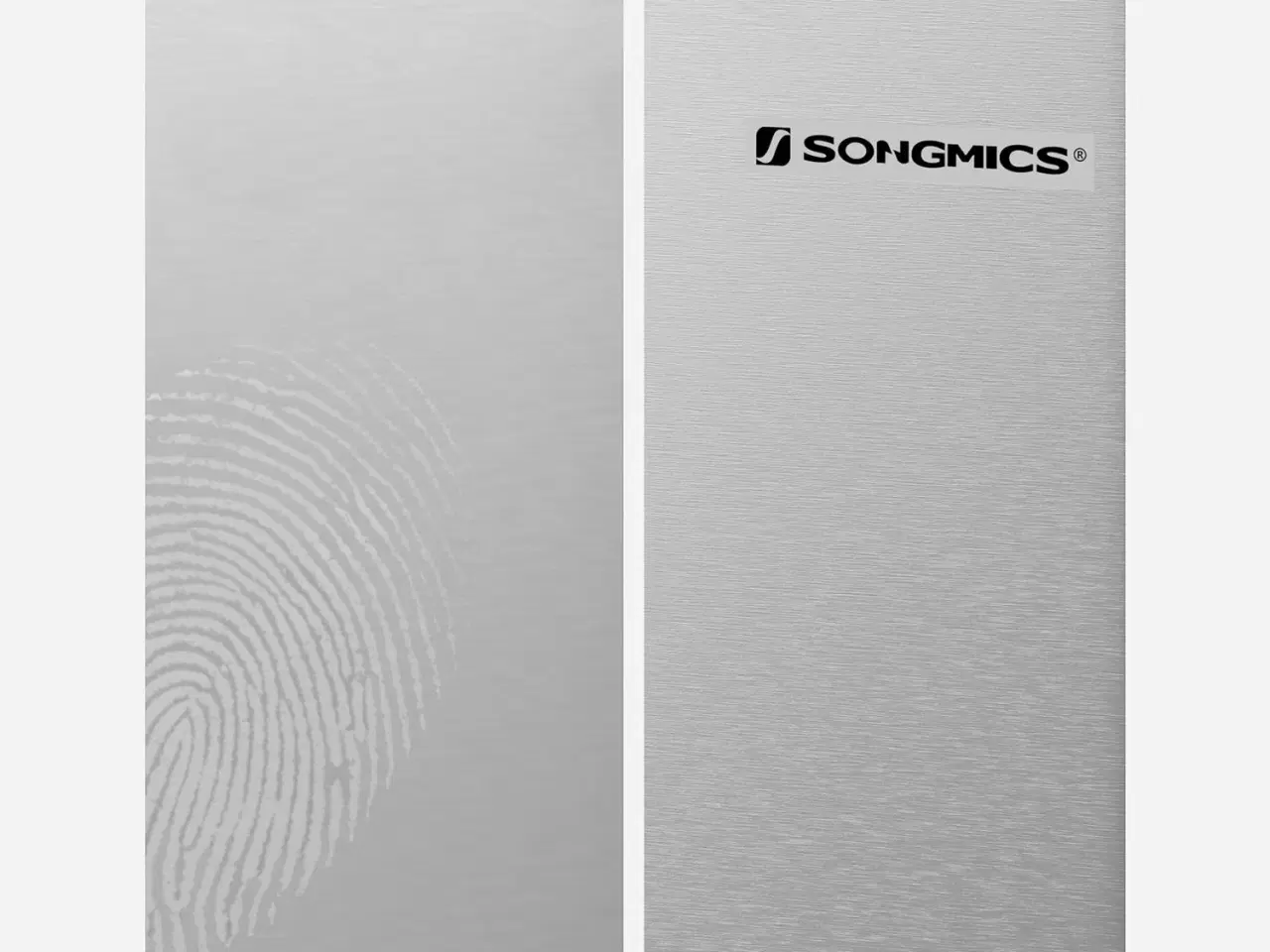 Billede 7 - Skraldespand med pedal 30 l affaldssortering 2 x 15 l, sølv/sort