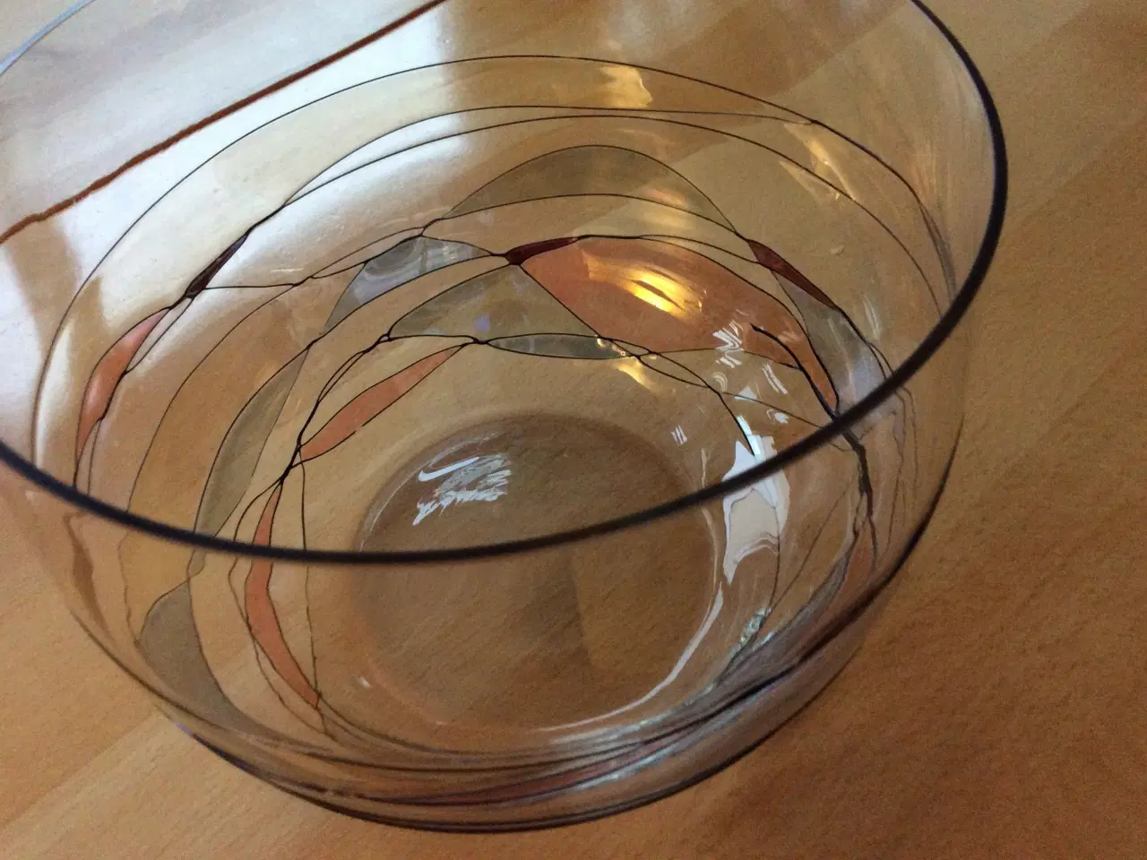 Billede 2 - Yndig glas skål