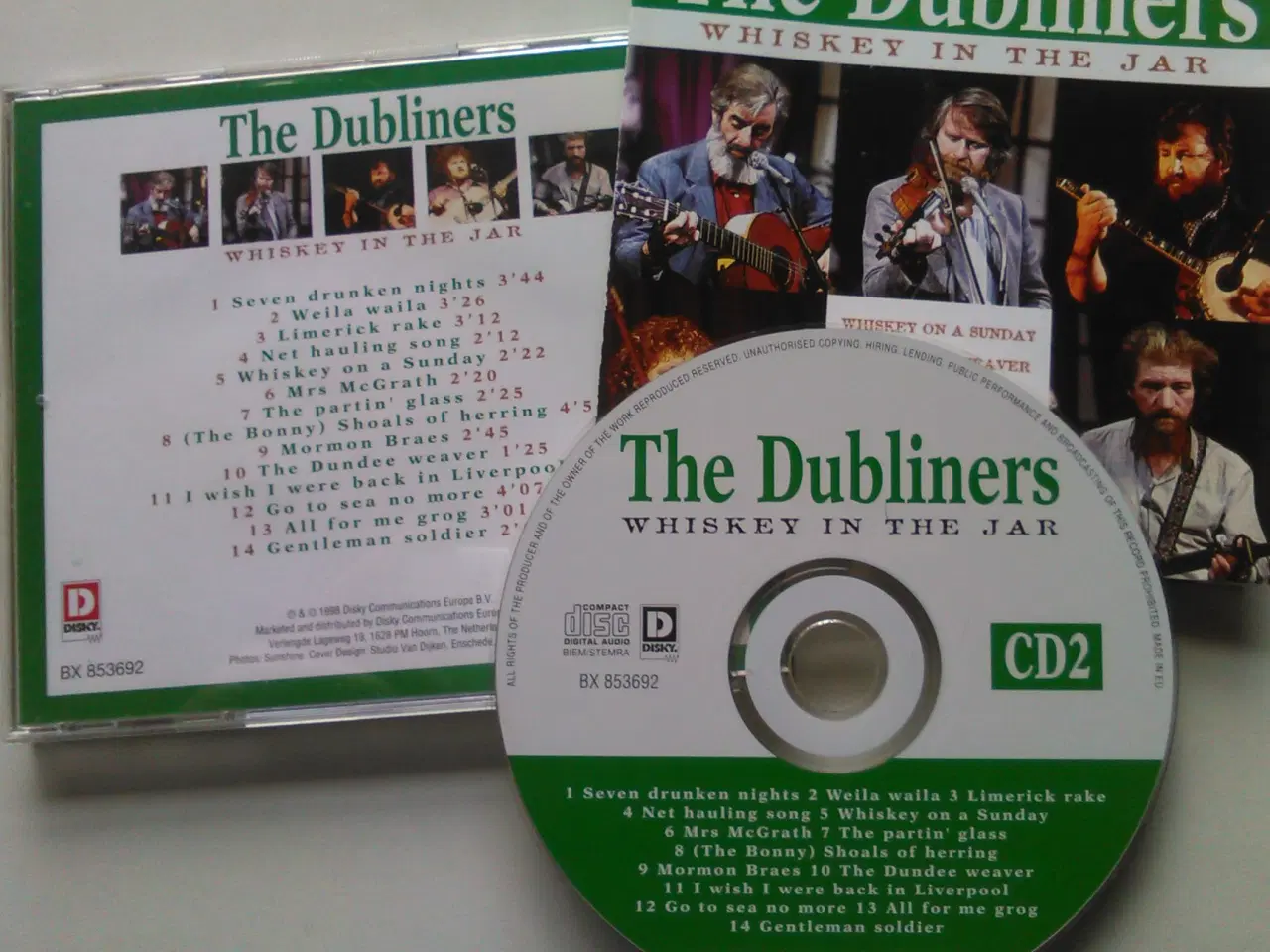 Billede 2 - The Dubliners: 3 titler – Stk. 22 kr. 