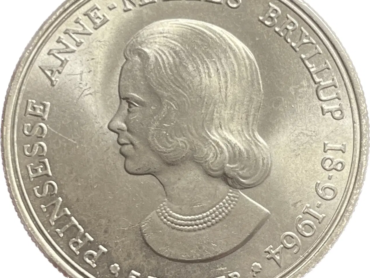 Billede 1 - 5 kr erindringsmønt 1964