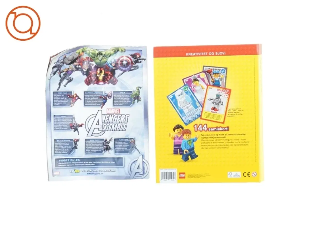 Billede 2 - Tegneserier og samle bog til lego verden rundt fra Disney Og Lego (str. 20 gang 28 cm)