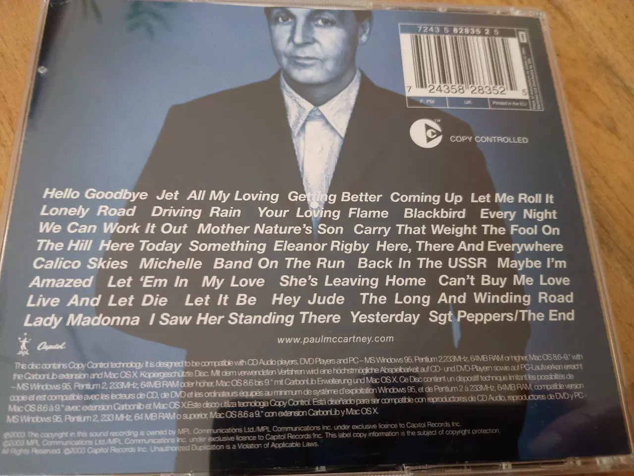 Billede 2 - Paul McCartney, Back In The World.