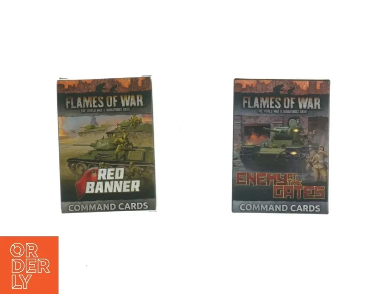 Billede 1 - Flames of War Command Cards (str. 9,5 x 6,5 cm)