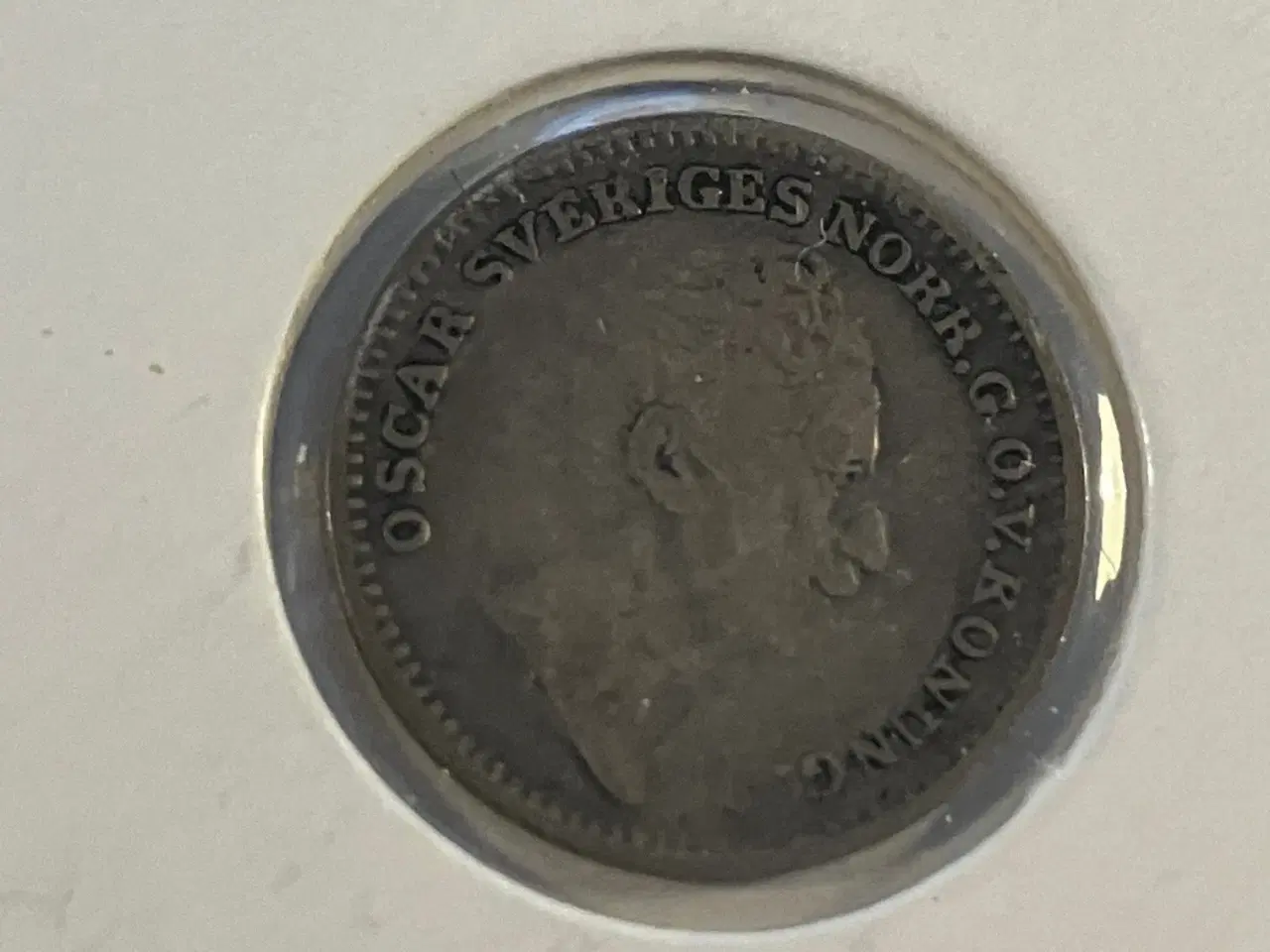 Billede 2 - 1/16 Riksdaler 1852 Sweden