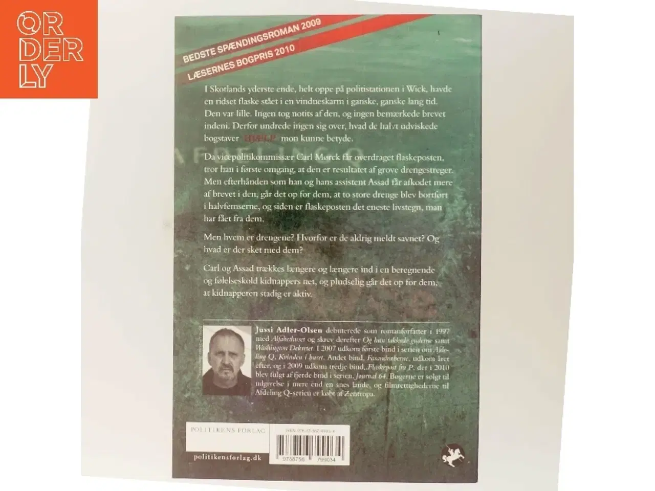 Billede 3 - Flaskepost fra P af Jussi Adler-Olsen (Bog)