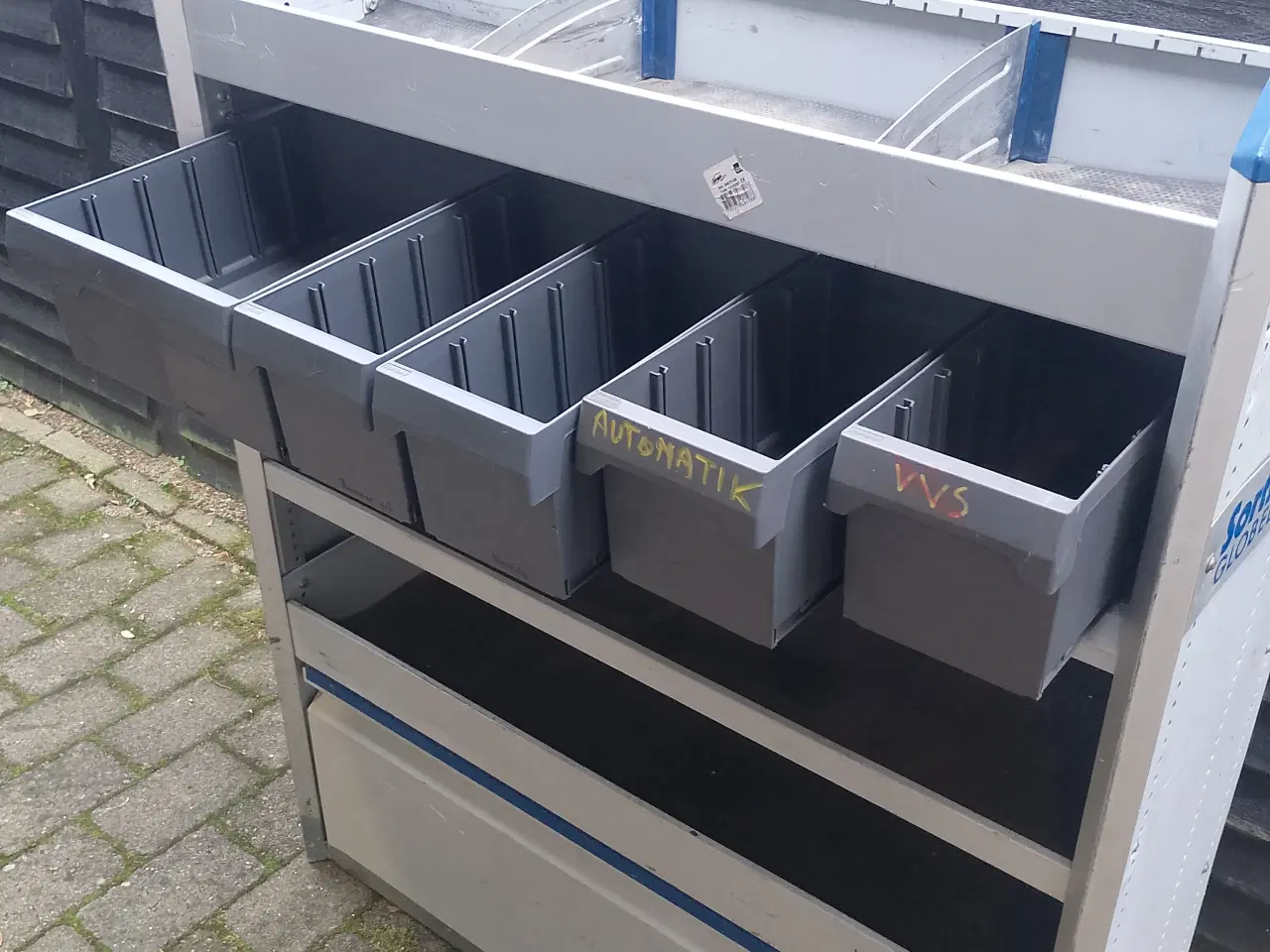 Billede 1 - Sortimo Bil reoler i alu