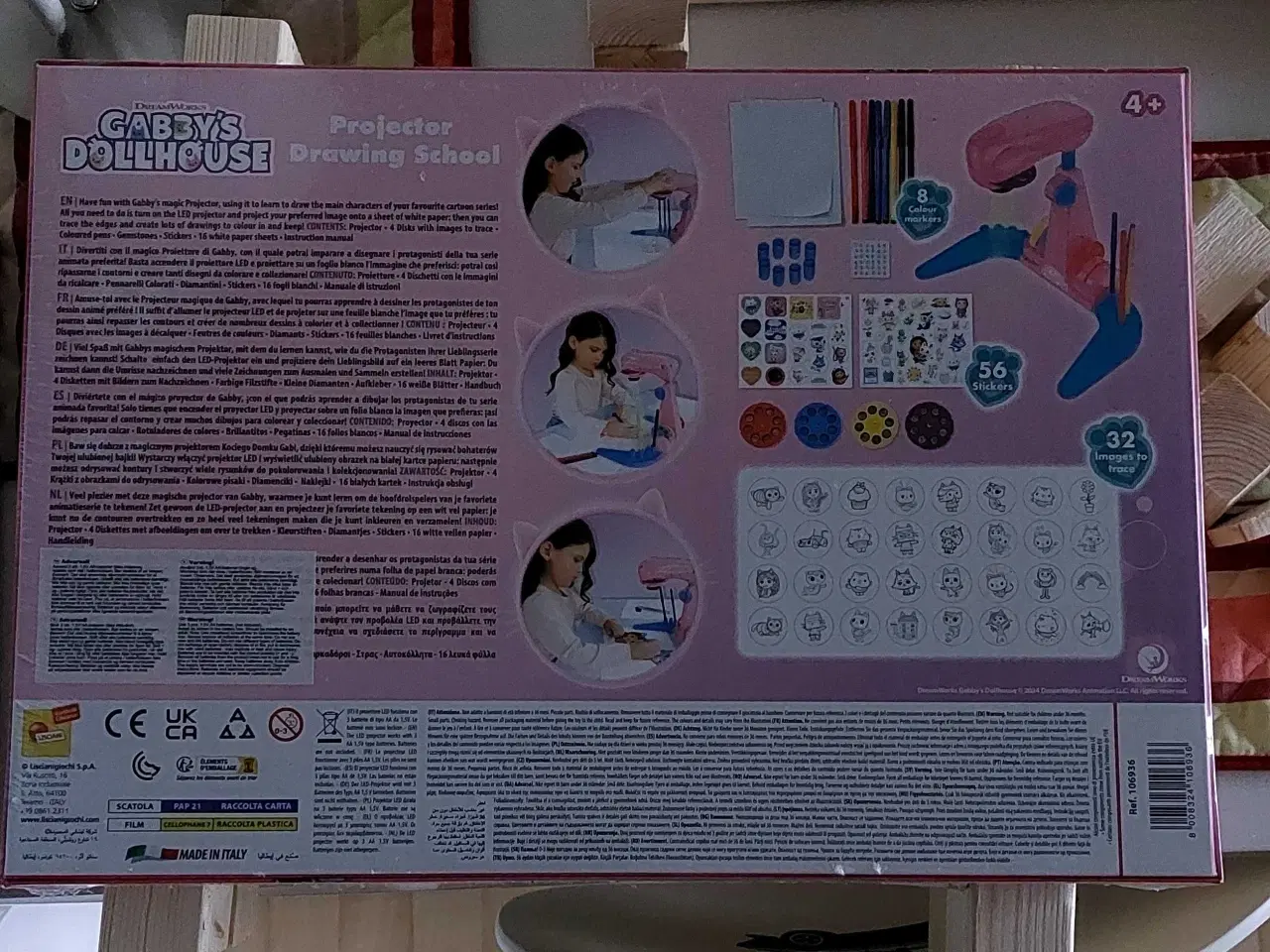 Billede 2 - GABBYS DOLLHOUSE, projector drawing school