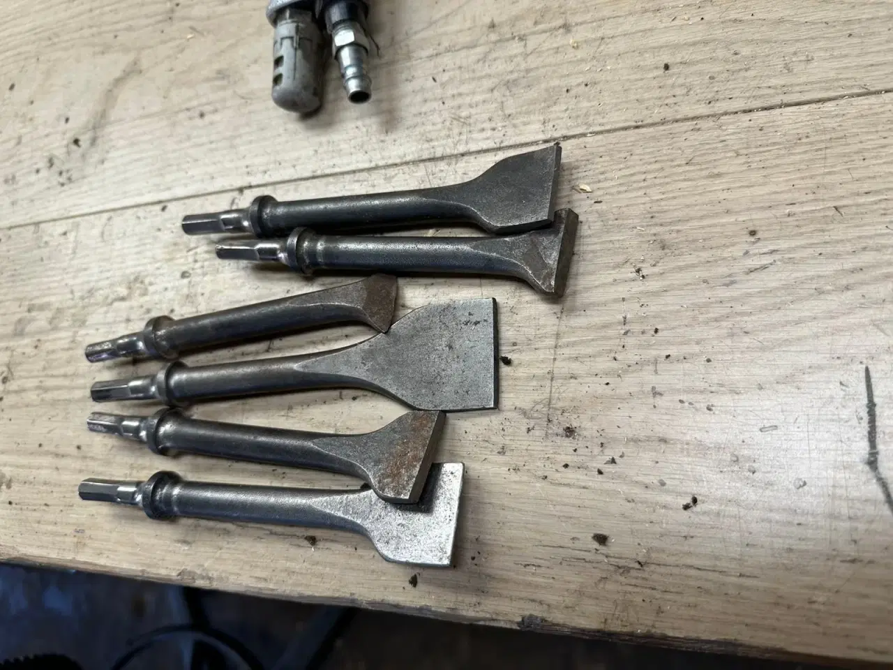 Billede 6 - Luftværktøj - 2 x luftmejsel + 2 x luftboremaskine