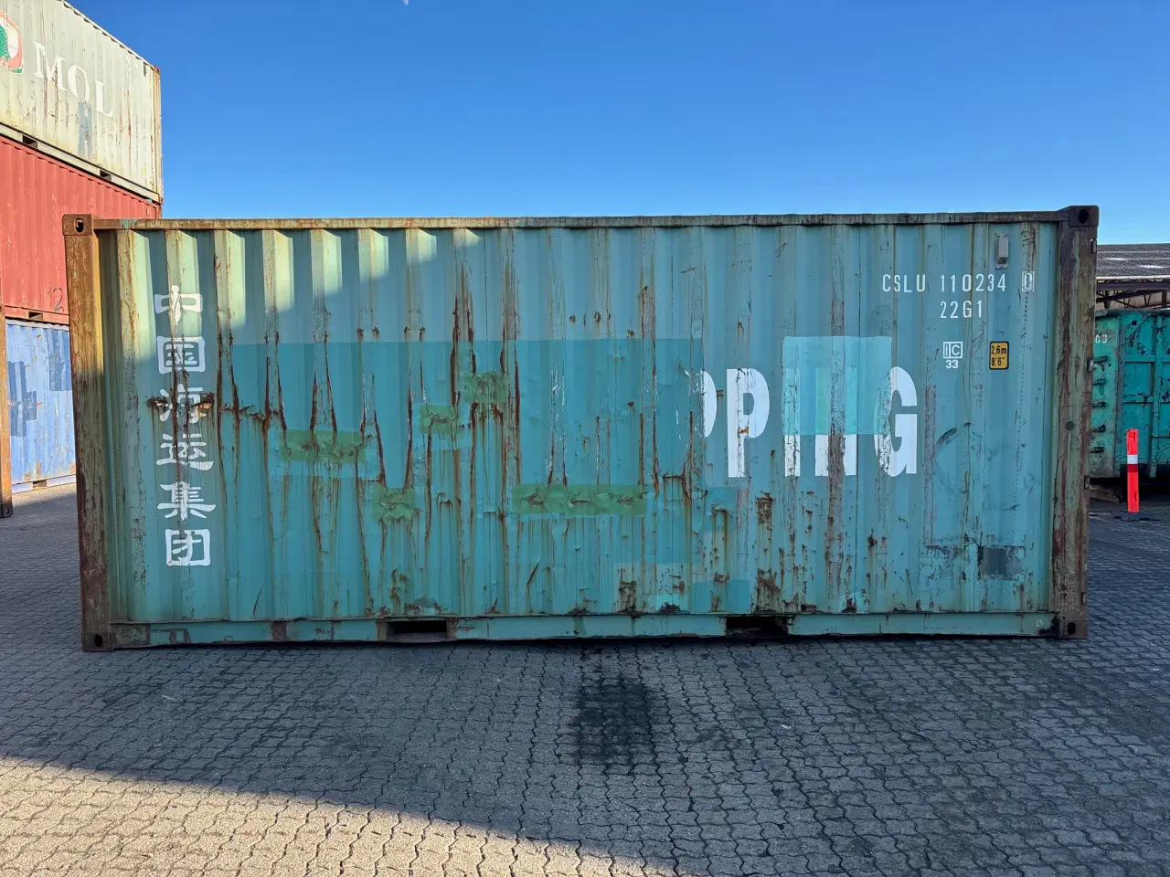 Billede 5 - 20 fods Container - ID: CSLU 110234-0