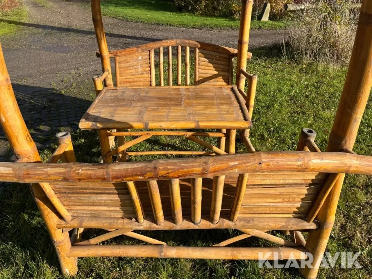 Billede 9 - Bambus hytter 2 styk