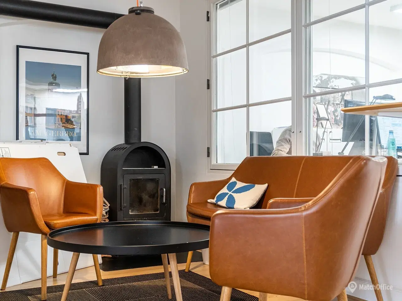 Billede 4 - Flyt direkte ind! 191 m² fuldt møbleret kontor med mødefaciliteter. internet og parkering – kun få skridt fra Nørreport