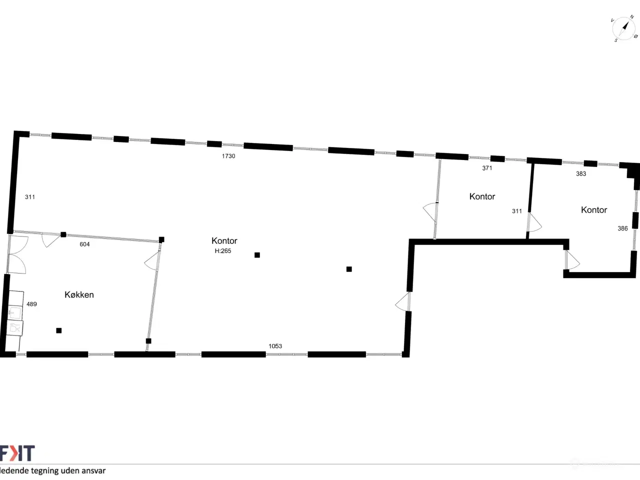 Billede 12 - Lyst og rummeligt kontorlejemål i kreativt miljø – tæt på Islands Brygge metrostation.