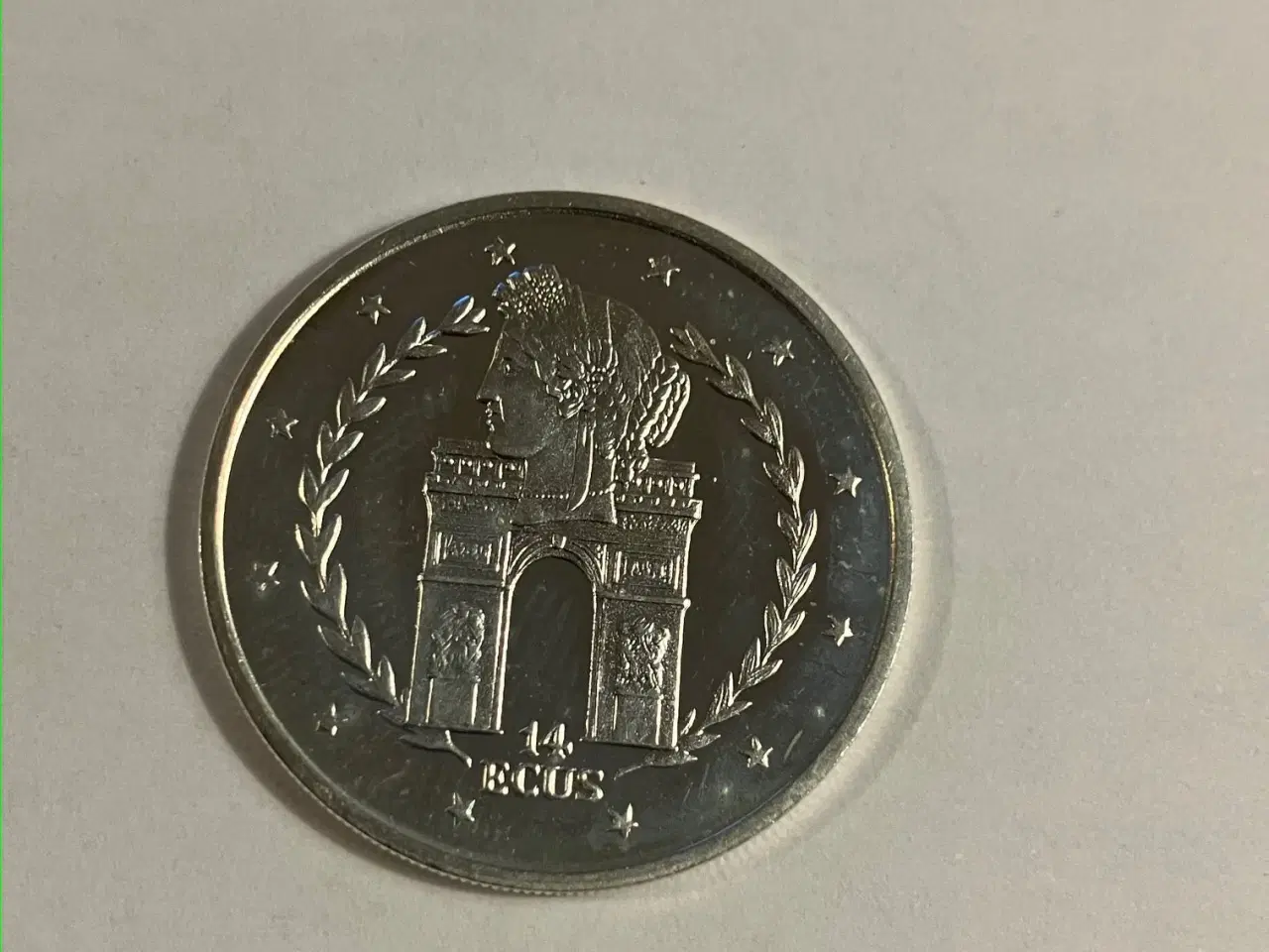 Billede 2 - 14 Ecus Gibraltar 1995 - L'Arc de Triumph