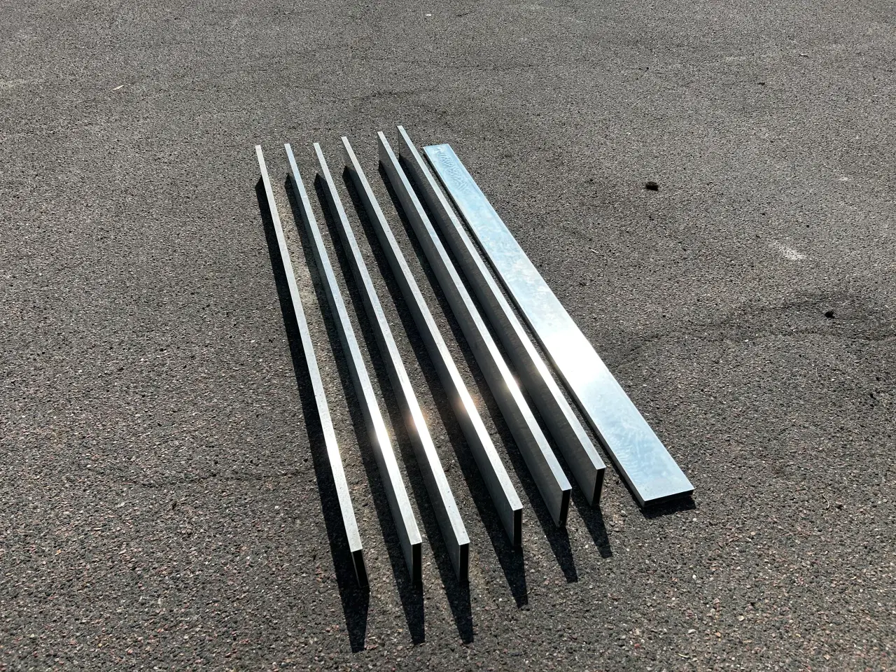 Billede 2 - Retteskinner i aluminium