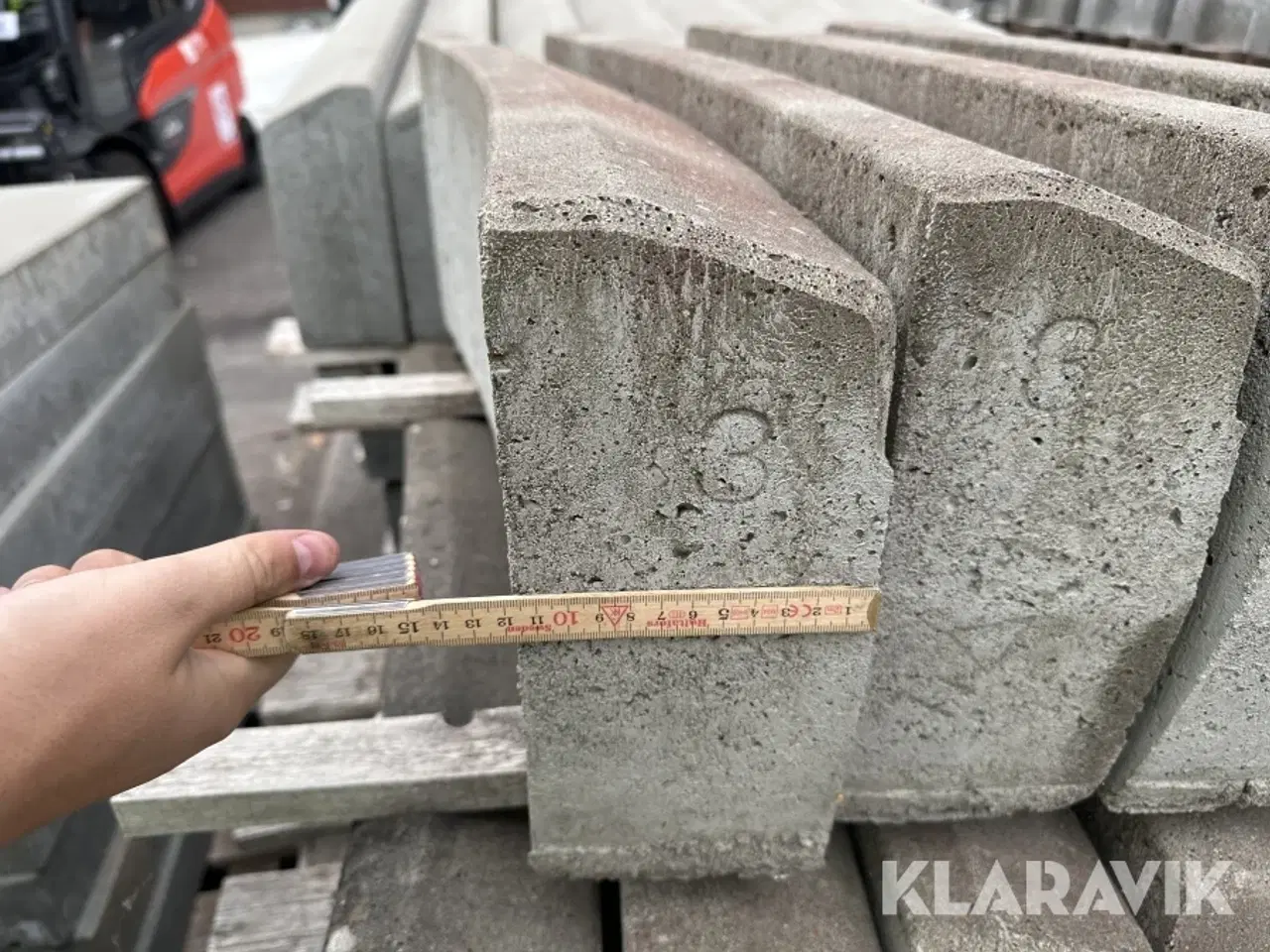 Billede 7 - Radius kantsten og fortovskantsten